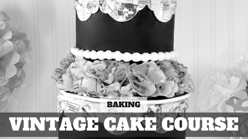 Paid Video Preview: Vintage Cake with Wafer Paper
